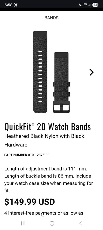 Garmin fenix 8 43mm Amoled Sapphire Carbon Gray Titanium