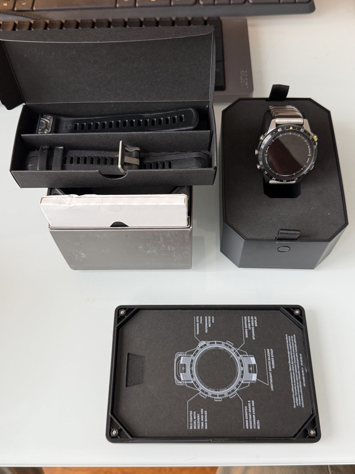 Garmin MARQ Athlete (Gen 2) Smartwatch - Black (010-02648-40)