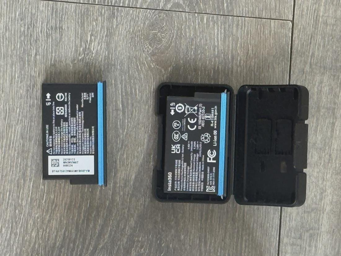 Insta360 X5, Essentials Bundle, 2 Battties in Excellent condition