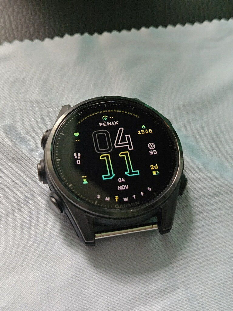 Garmin fenix 8 43mm Amoled Sapphire Carbon Gray Titanium