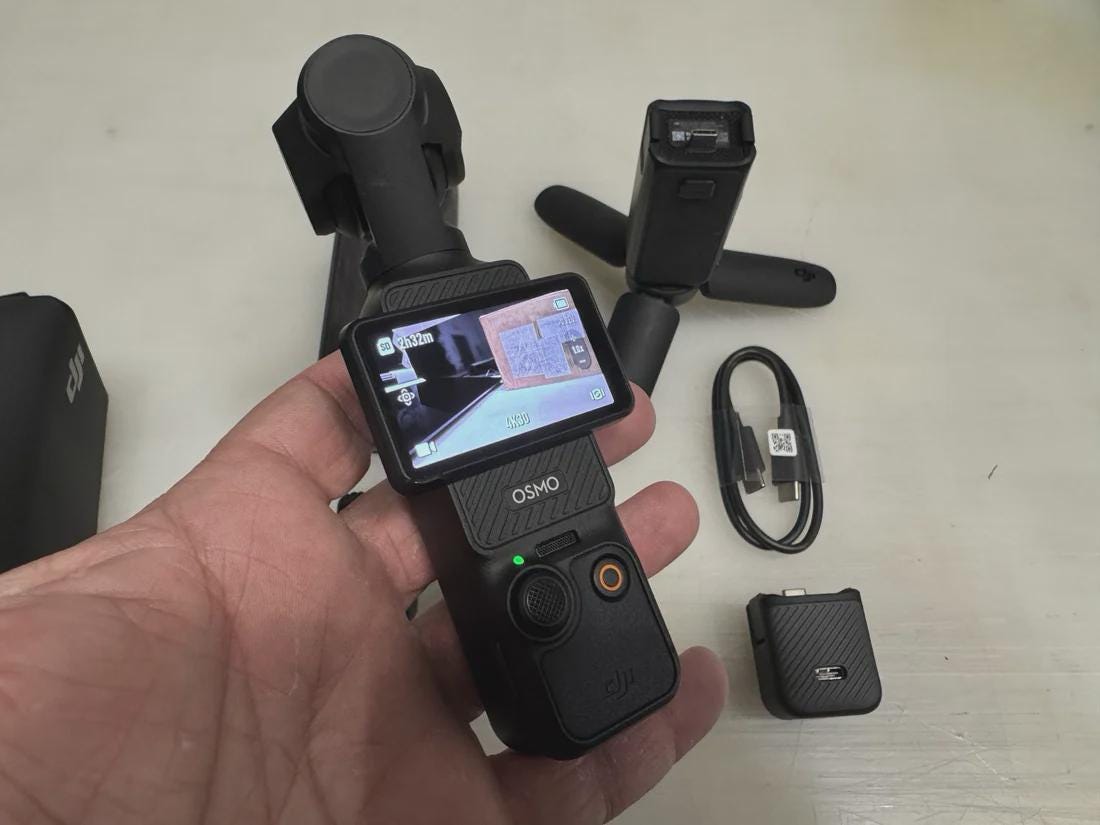 DJI Osmo Pocket 3 Capture More COMBO Gimbal Stabilizer Camera NEW