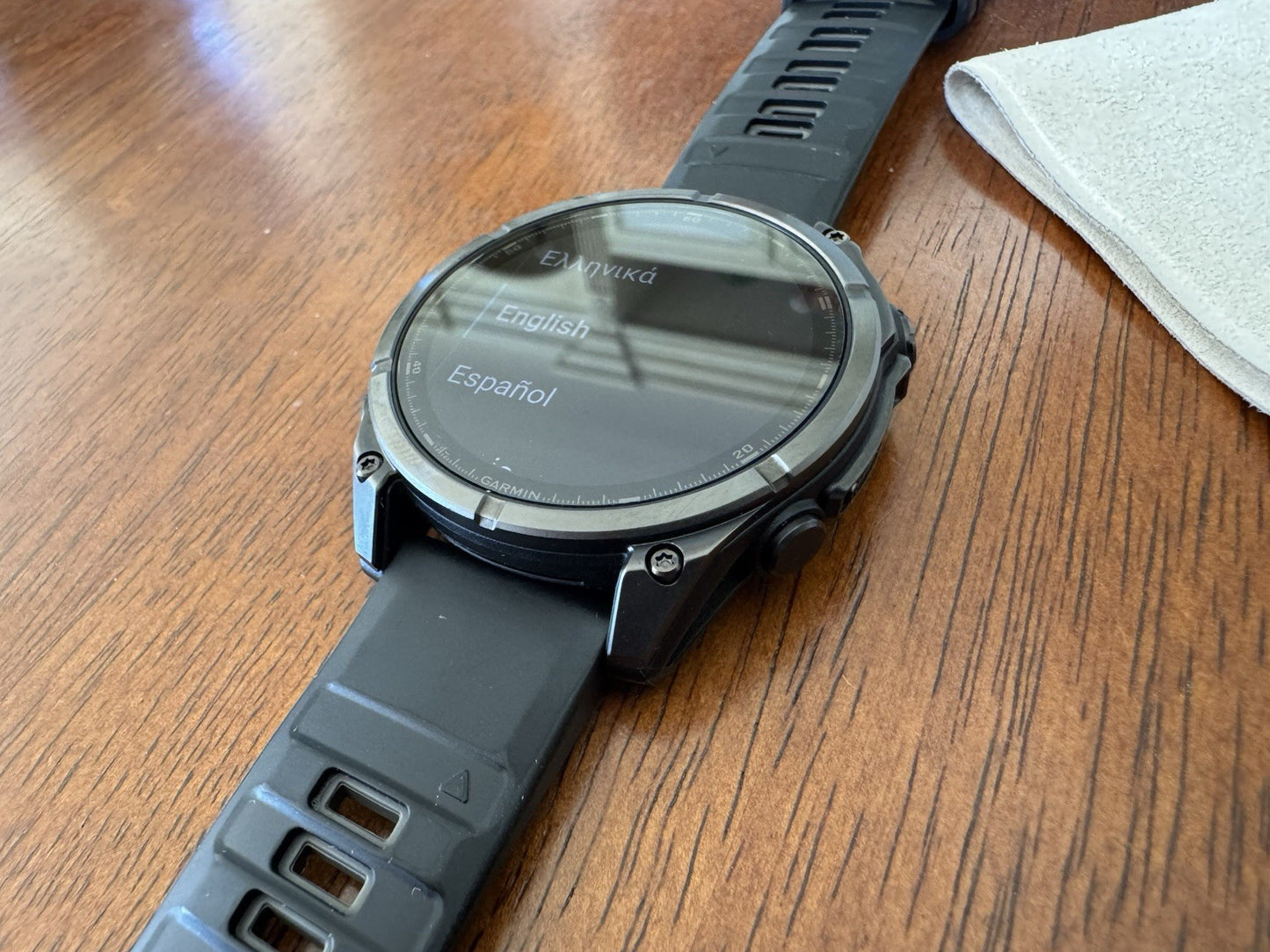 Garmin fēnix 8, 47 mm, AMOLED, Sapphire, Carbon Gray DLC Titanium +Black/pb Band
