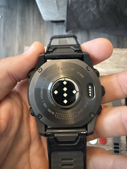 Garmin Fenix 8 AMOLED Sapphire Edition 51mm Black